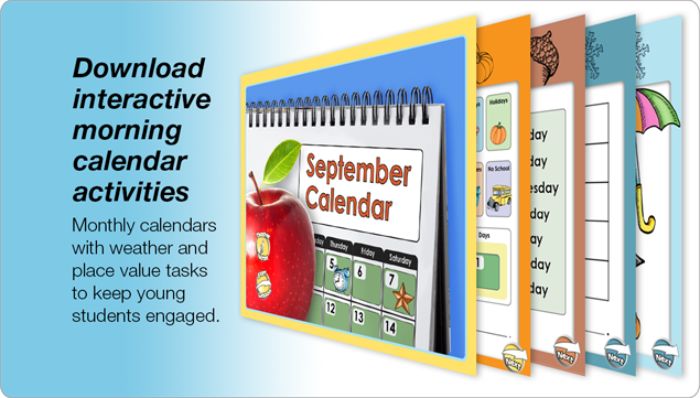  SMART Board Calendar Lesson